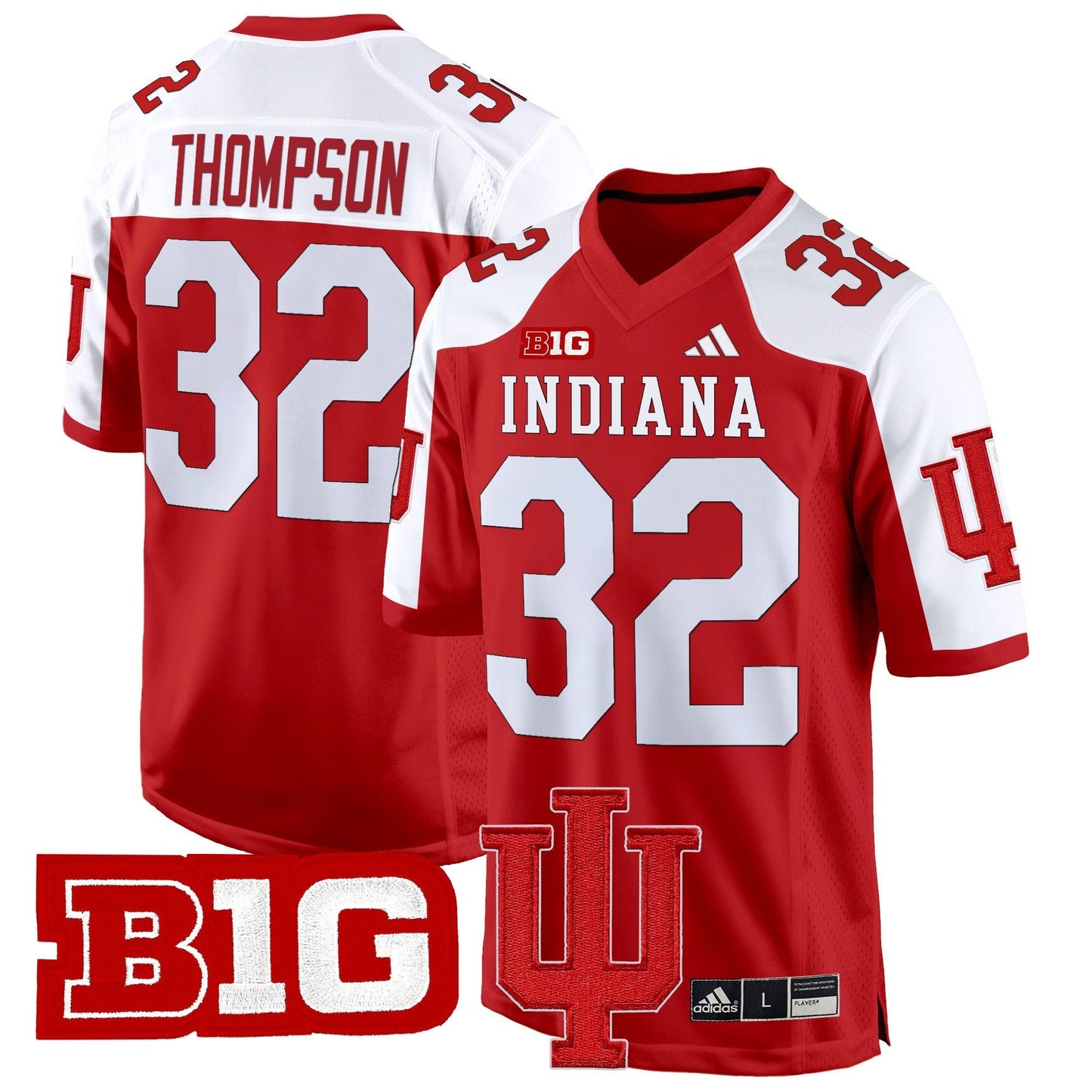 Indiana Hoosiers 2024 Game Jersey V2 - All Stitched