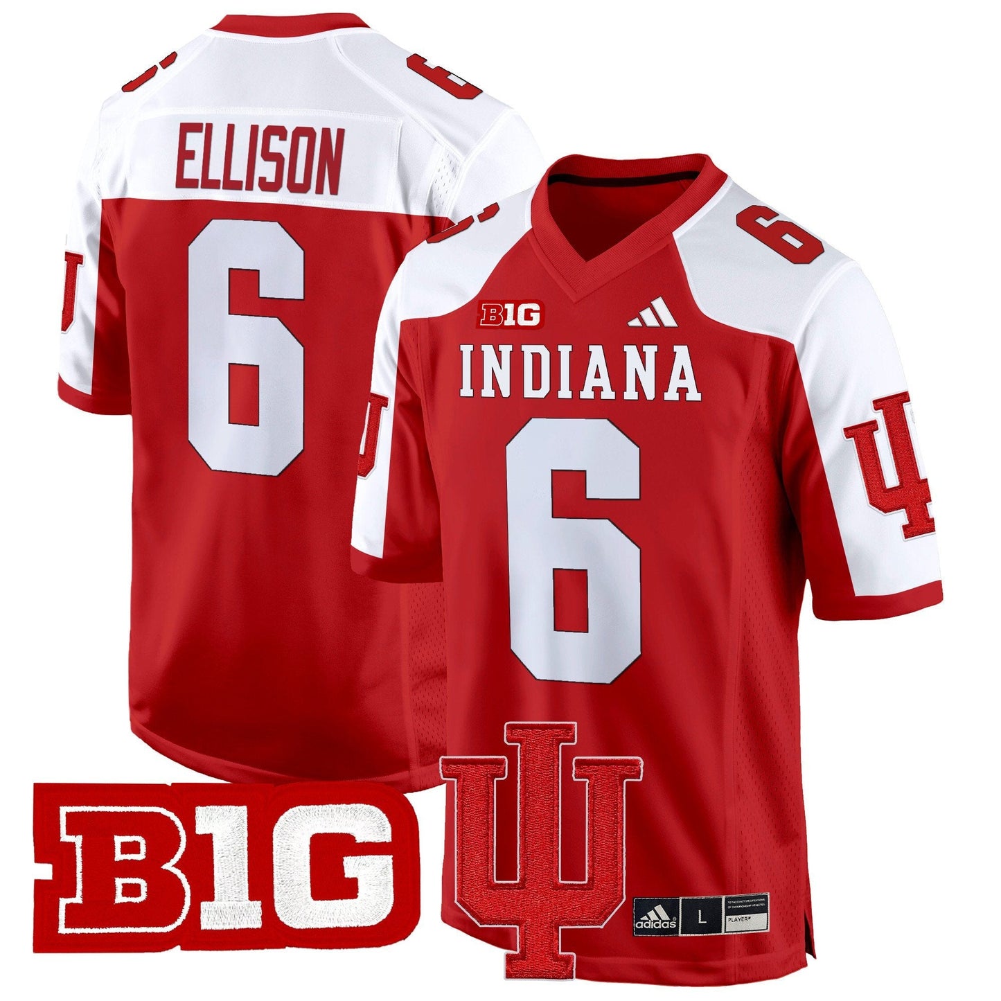 Indiana Hoosiers 2024 Game Jersey V2 - All Stitched