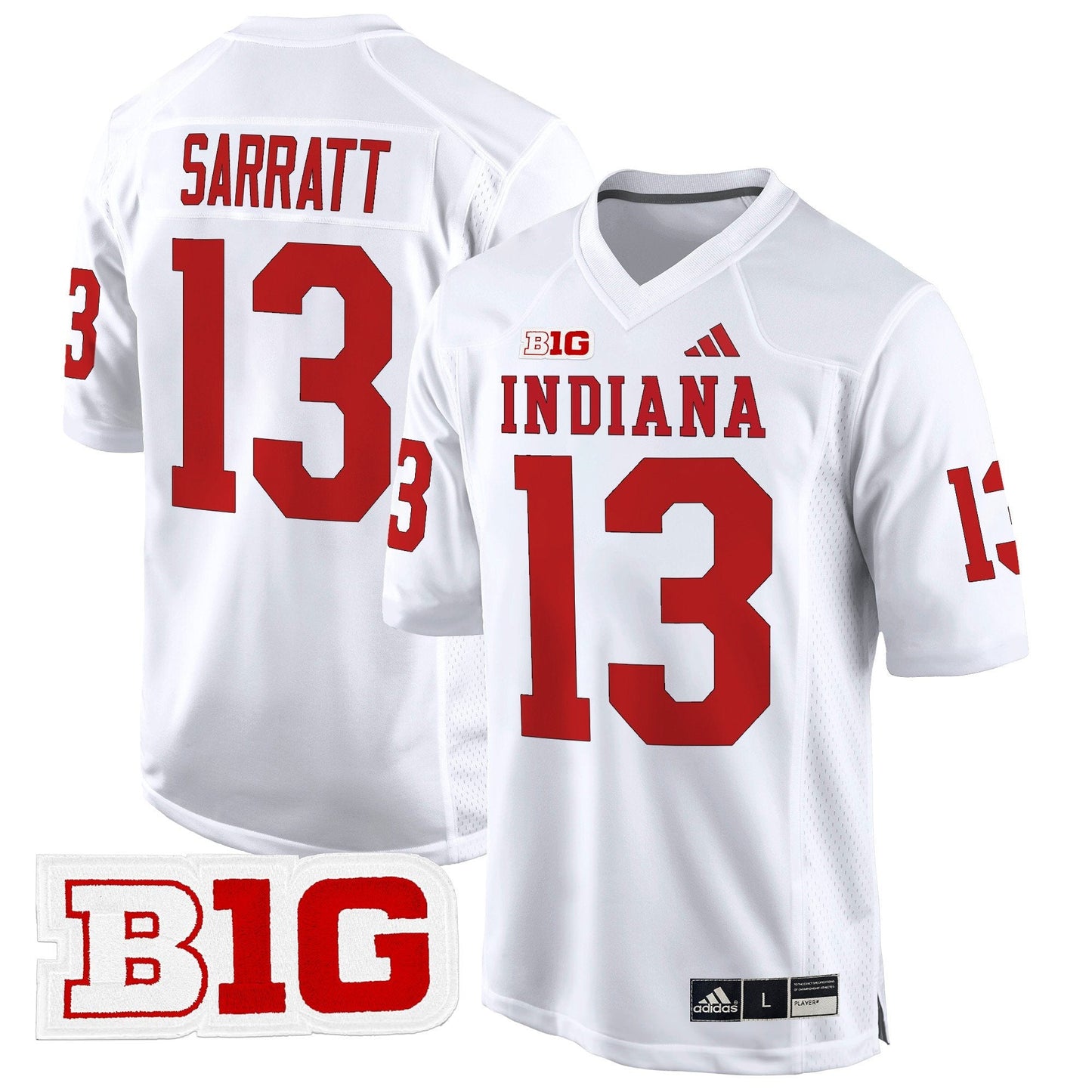 Indiana Hoosiers 2024 Game Jersey V2 - All Stitched