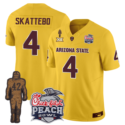Arizona Sun Devils Football 24/25 Jersey - Peach Bowl Patch