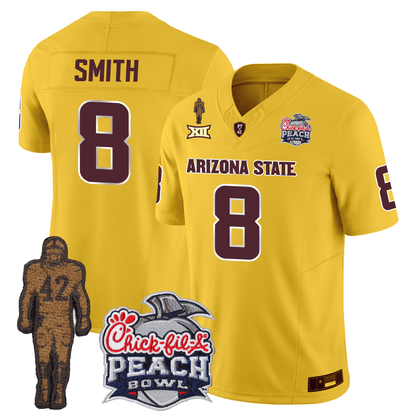 Arizona Sun Devils Football 24/25 Jersey - Peach Bowl Patch