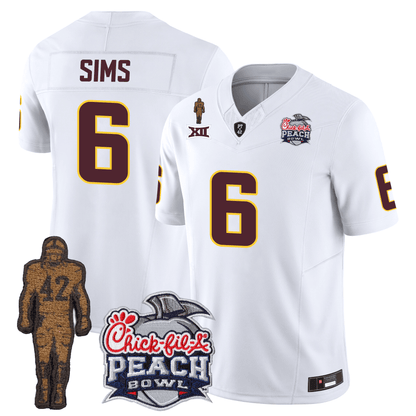 Arizona Sun Devils Football 24/25 Jersey - Peach Bowl Patch