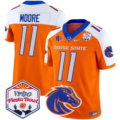 Boise State Broncos 2024 The Fiesta Bowl Patch Vapor Limited Jersey - All Stitched