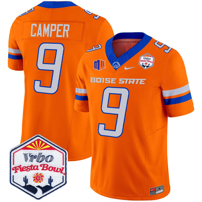 Boise State Broncos 2024 The Fiesta Bowl Patch Vapor Limited Jersey - All Stitched
