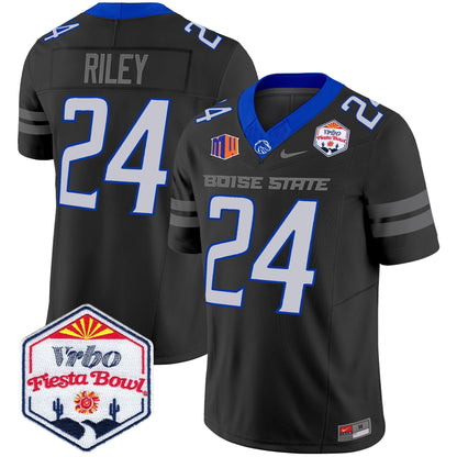 Boise State Broncos 2024 The Fiesta Bowl Patch Vapor Limited Jersey - All Stitched