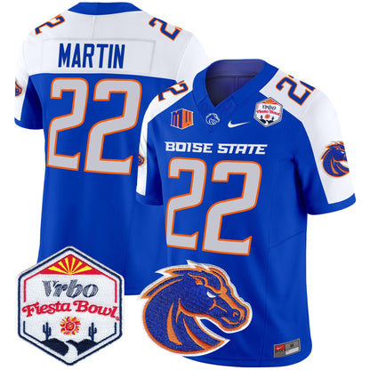 Boise State Broncos 2024 The Fiesta Bowl Patch Vapor Limited Jersey - All Stitched