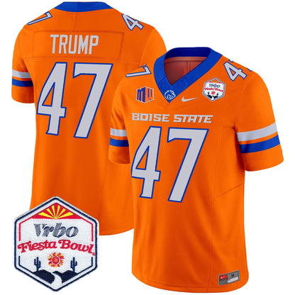 Boise State Broncos 2024 The Fiesta Bowl Patch Vapor Limited Jersey - All Stitched
