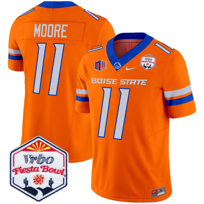 Boise State Broncos 2024 The Fiesta Bowl Patch Vapor Limited Jersey - All Stitched