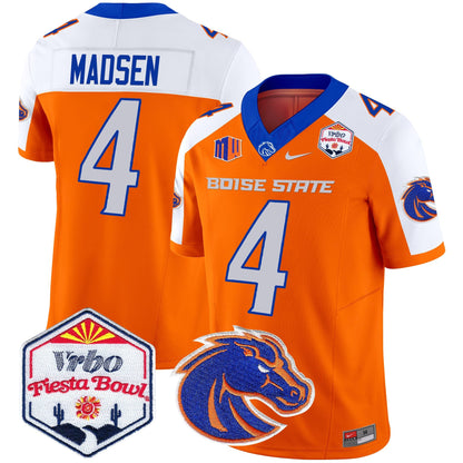 Boise State Broncos 2024 The Fiesta Bowl Patch Vapor Limited Jersey - All Stitched