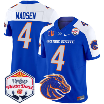 Boise State Broncos 2024 The Fiesta Bowl Patch Vapor Limited Jersey - All Stitched