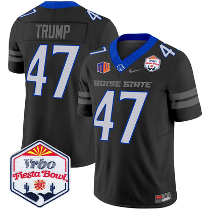 Boise State Broncos 2024 The Fiesta Bowl Patch Vapor Limited Jersey - All Stitched