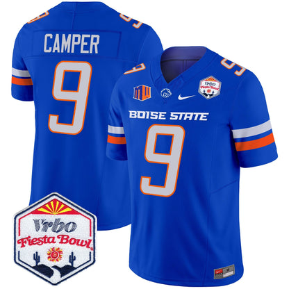 Boise State Broncos 2024 The Fiesta Bowl Patch Vapor Limited Jersey - All Stitched