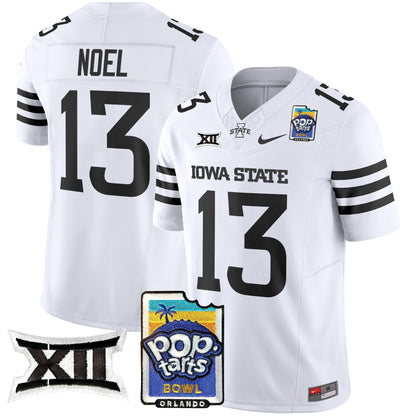 Iowa State Cyclones 2025 PopTarts Bowl Patch Vapor Limited Jersey - All Stitched