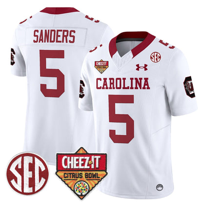 SCAR 1980 Throwback Cheez-It Citrus Bowl Patch Vapor Limited Jersey - All Stitched