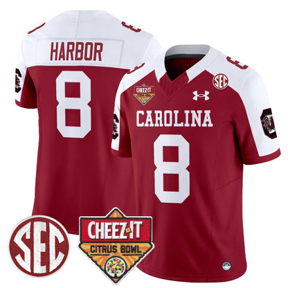 SCAR 1980 Throwback Cheez-It Citrus Bowl Patch Vapor Limited Jersey - All Stitched