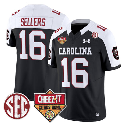 SCAR 1980 Throwback Cheez-It Citrus Bowl Patch Vapor Limited Jersey - All Stitched