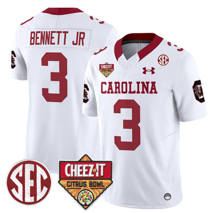 SCAR 1980 Throwback Cheez-It Citrus Bowl Patch Vapor Limited Jersey - All Stitched