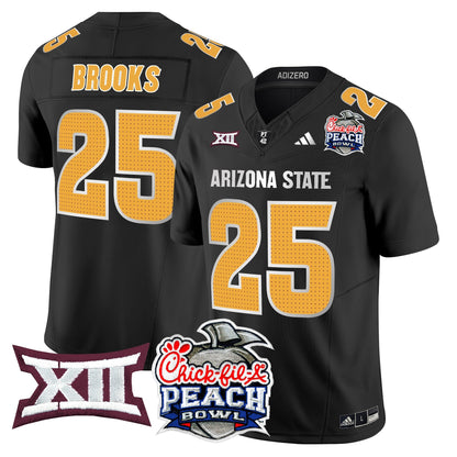 Arizona State Sun Devils 2025 Peach Bowl Vapor Limited Jersey - All Stitched