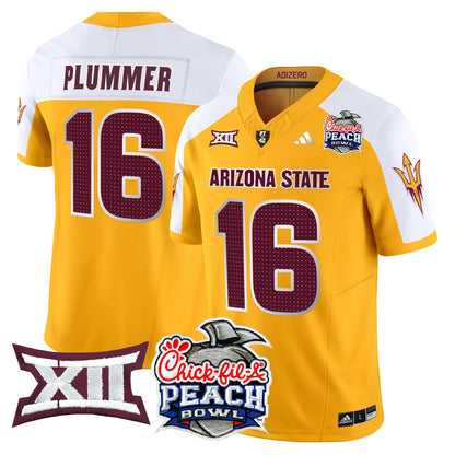 Arizona State Sun Devils 2025 Peach Bowl Vapor Limited Jersey - All Stitched
