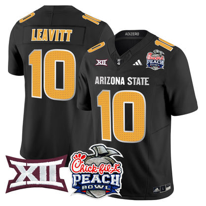 Arizona State Sun Devils 2025 Peach Bowl Vapor Limited Jersey - All Stitched