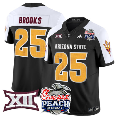 Arizona State Sun Devils 2025 Peach Bowl Vapor Limited Jersey - All Stitched