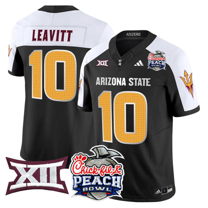Arizona State Sun Devils 2025 Peach Bowl Vapor Limited Jersey - All Stitched