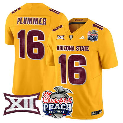 Arizona State Sun Devils 2025 Peach Bowl Vapor Limited Jersey - All Stitched
