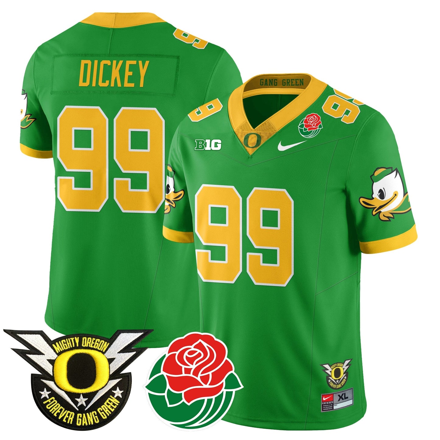 ORE 2024 Rose Bowl Jersey N1 - All Stitched