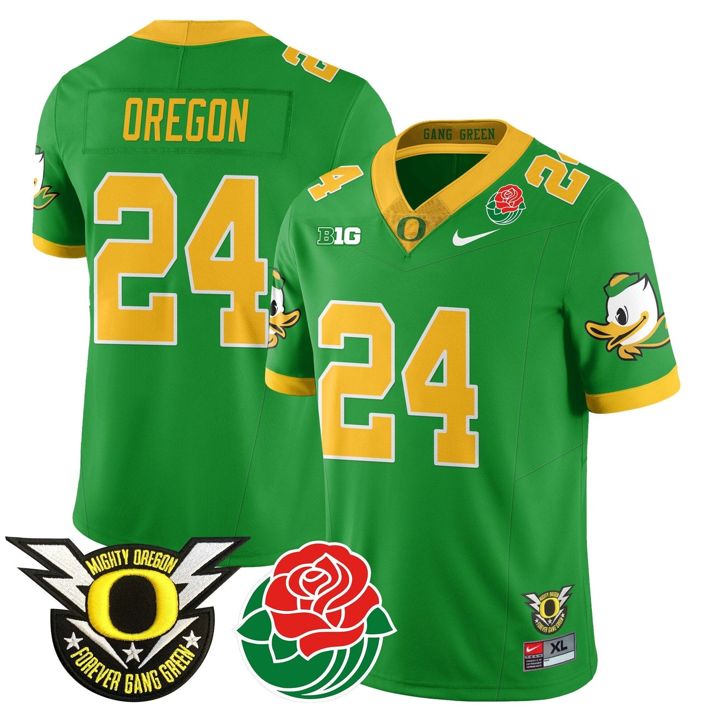 ORE 2024 Rose Bowl Jersey N1 - All Stitched