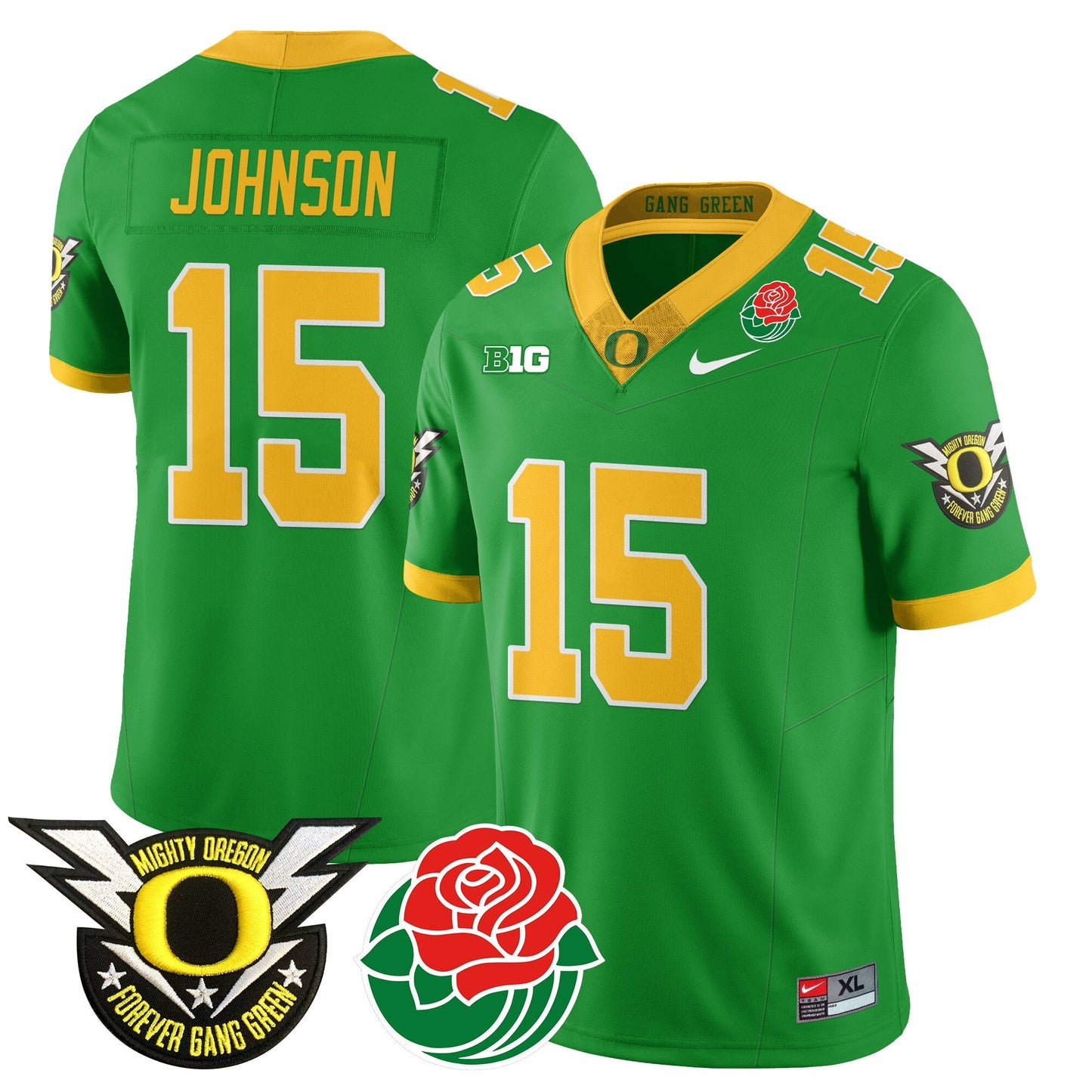 ORE 2024 Rose Bowl Jersey N2 - All Stitched