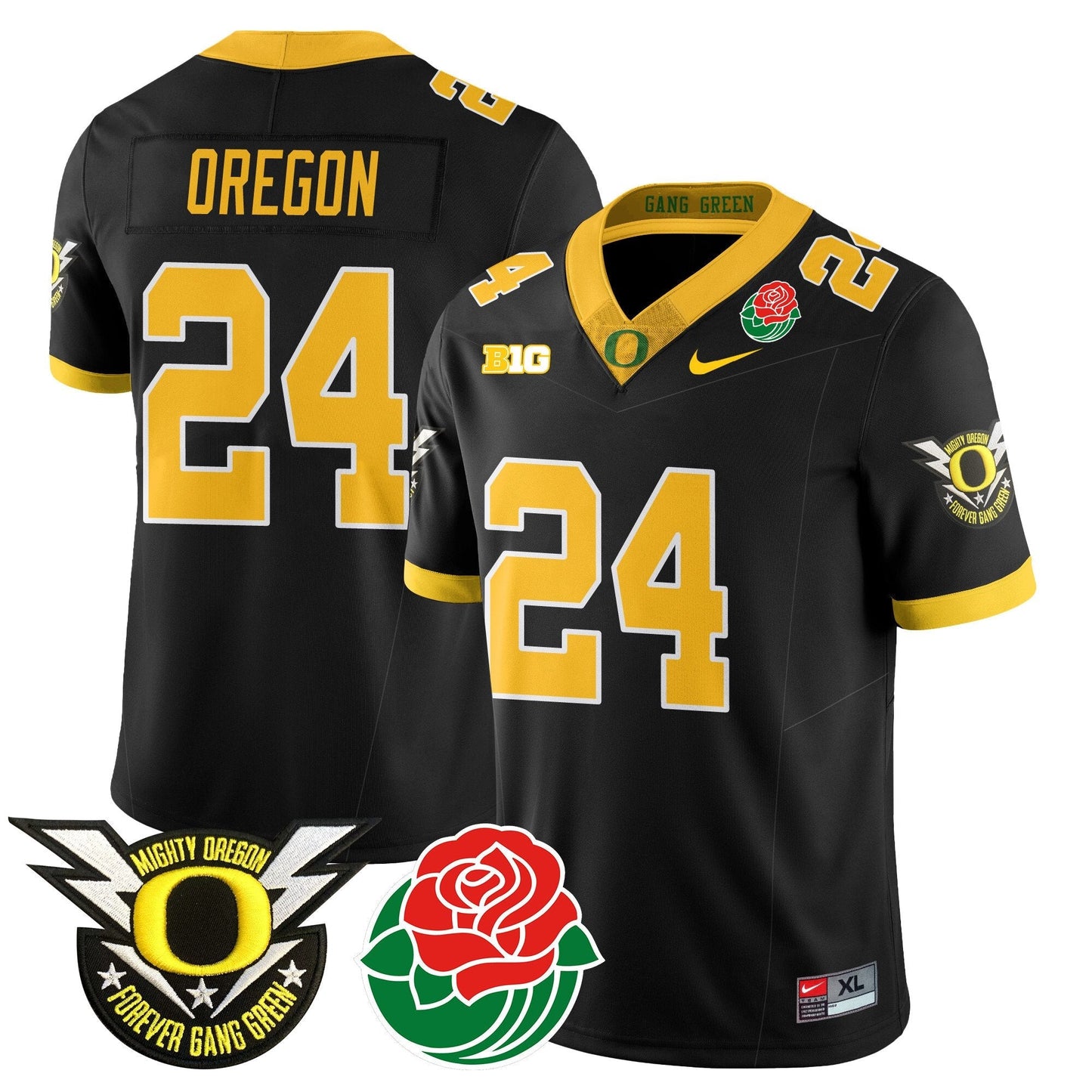 ORE 2024 Rose Bowl Jersey N2 - All Stitched