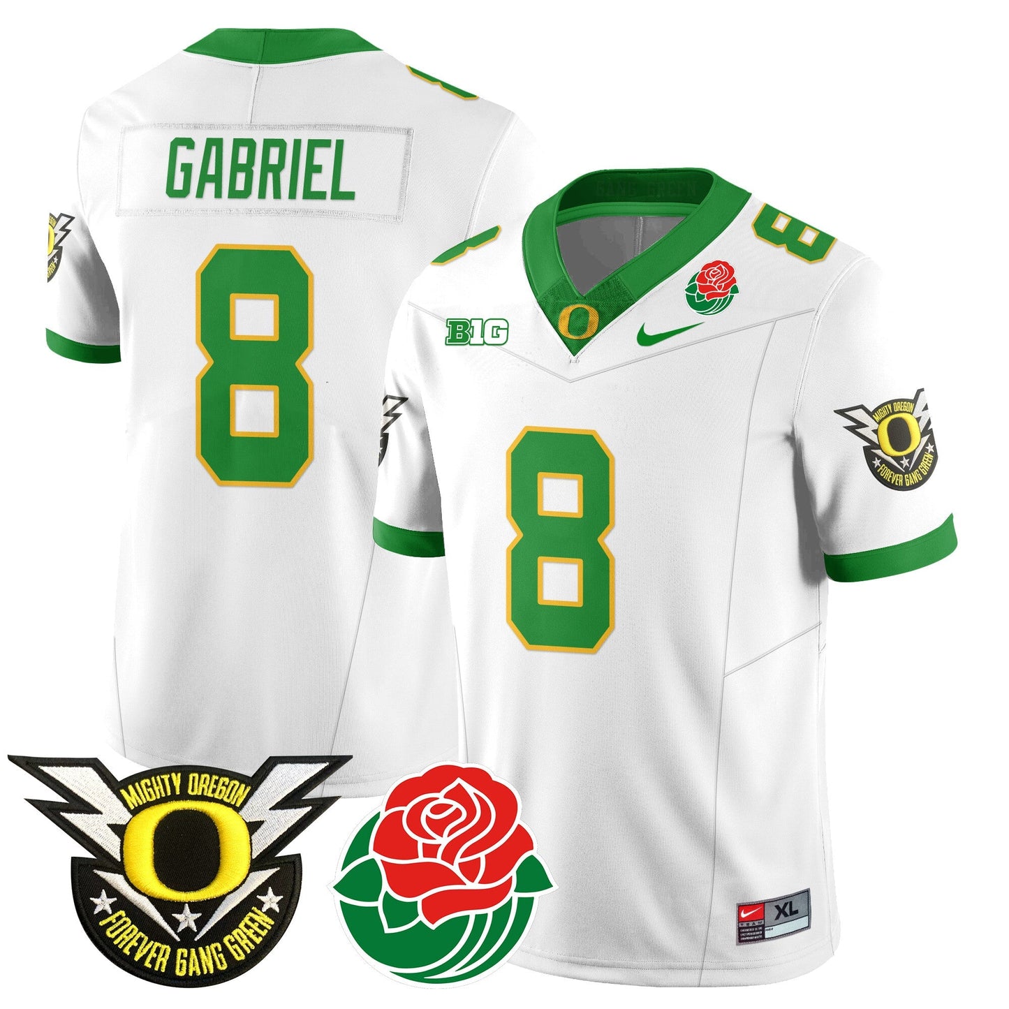 ORE 2024 Rose Bowl Jersey N2 - All Stitched