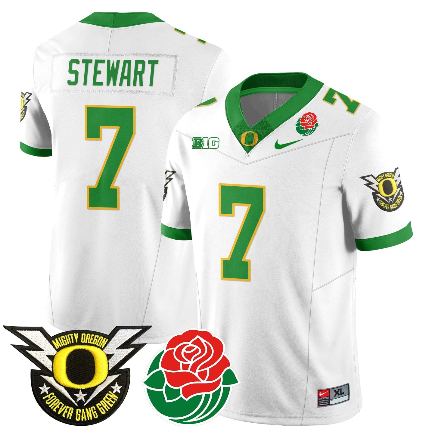 ORE 2024 Rose Bowl Jersey N2 - All Stitched