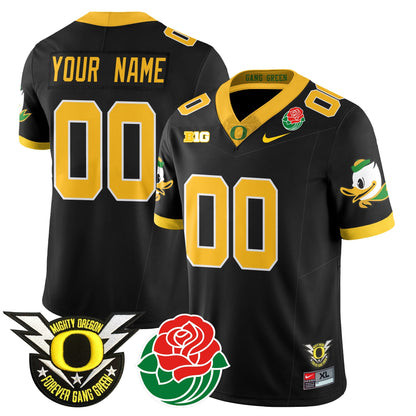 Custom Name/Gender ORE 2024 Rose Bowl Jersey N1 - All Stitched