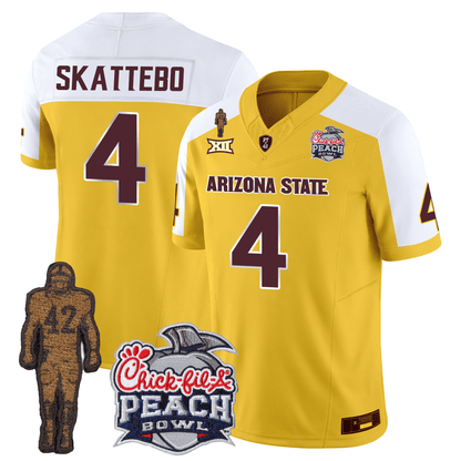 Arizona Sun Devils Football 24/25 Jersey - Peach Bowl Patch