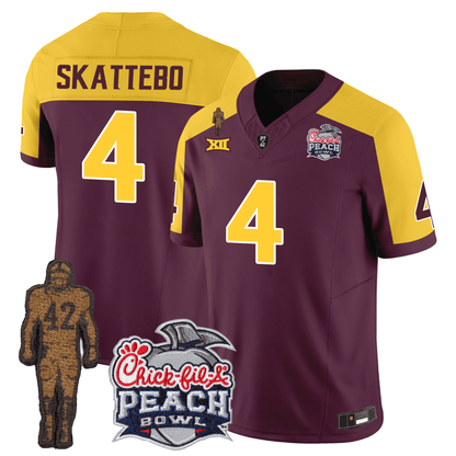 Arizona Sun Devils Football 24/25 Jersey - Peach Bowl Patch