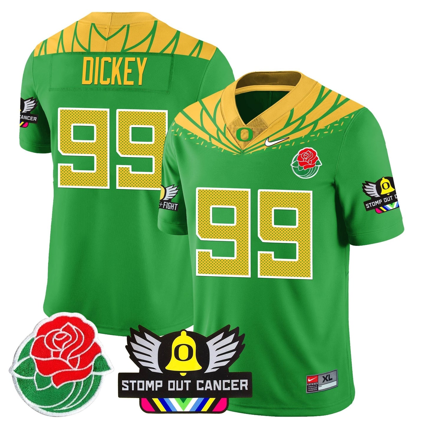 ORE 2024 Rose Bowl Jersey N1 - All Stitched