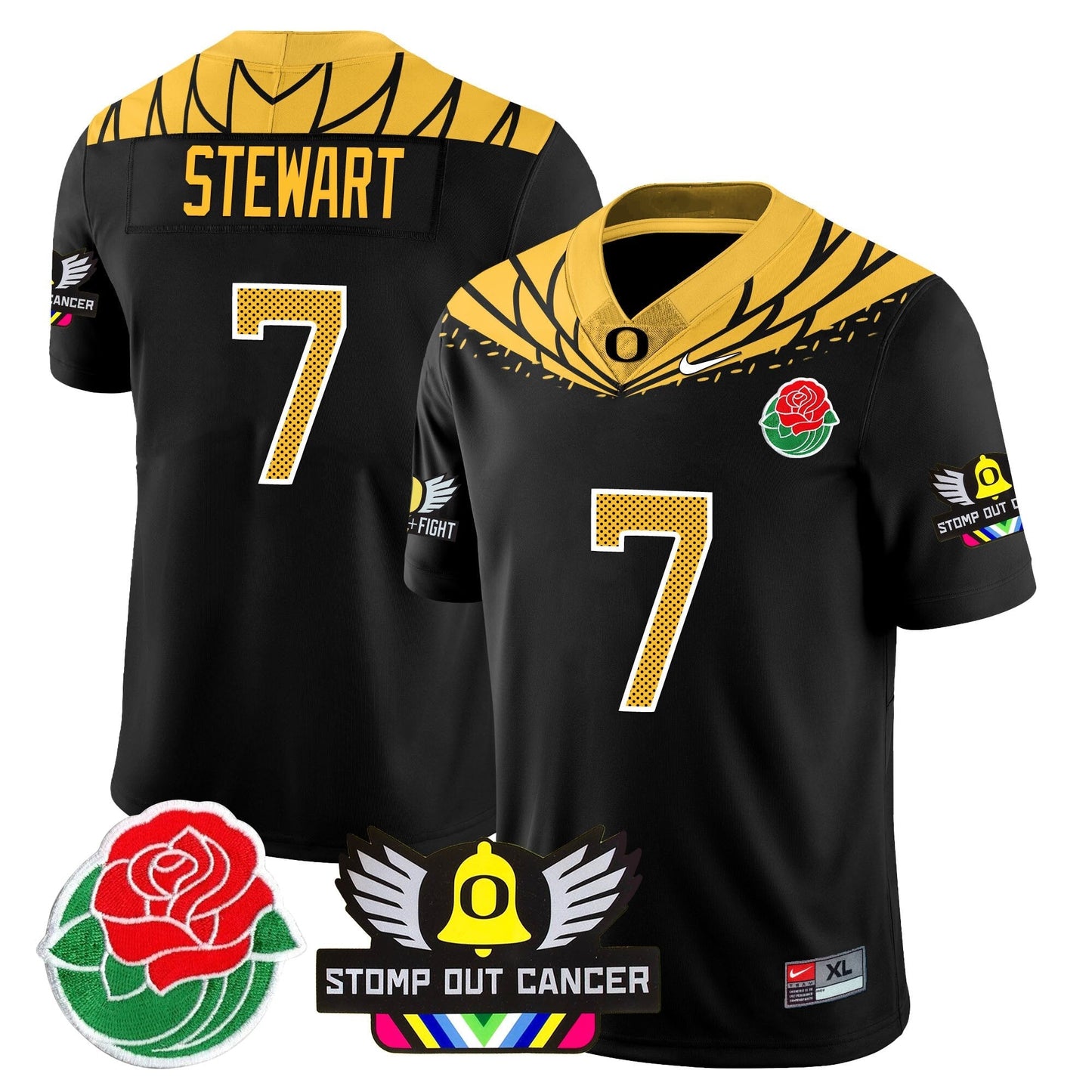 ORE 2024 Rose Bowl Jersey N1 - All Stitched
