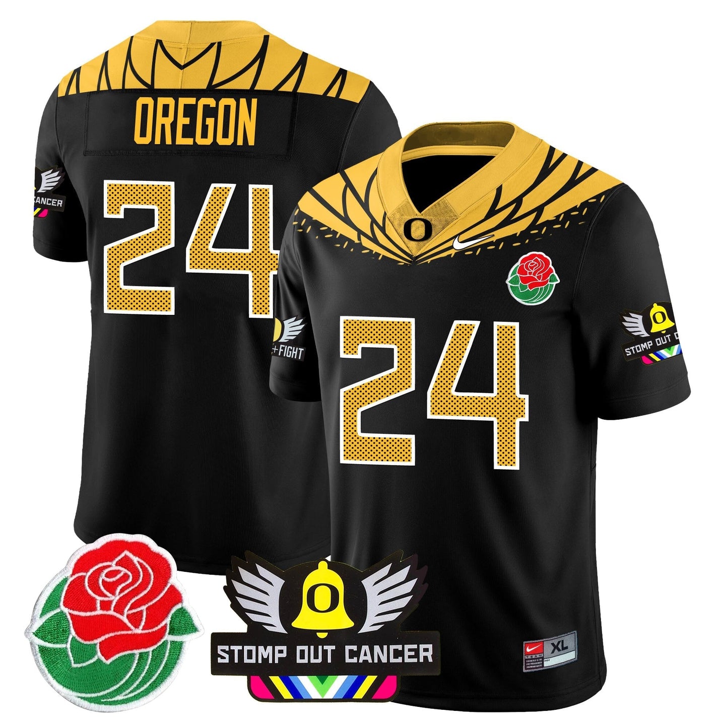 ORE 2024 Rose Bowl Jersey N1 - All Stitched