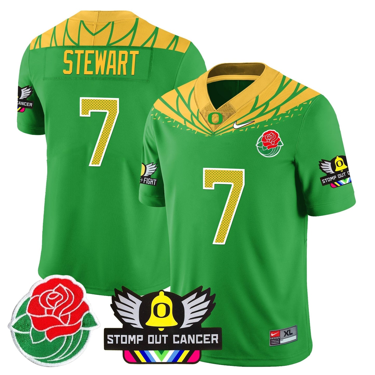 ORE 2024 Rose Bowl Jersey N1 - All Stitched