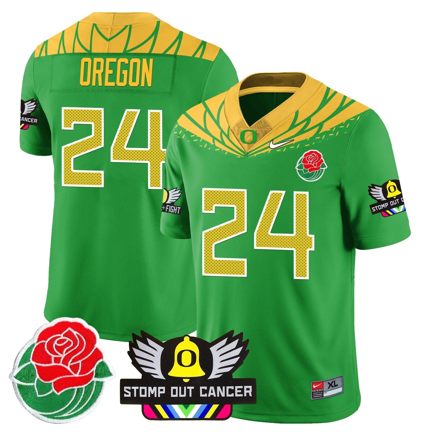 ORE 2024 Rose Bowl Jersey N1 - All Stitched