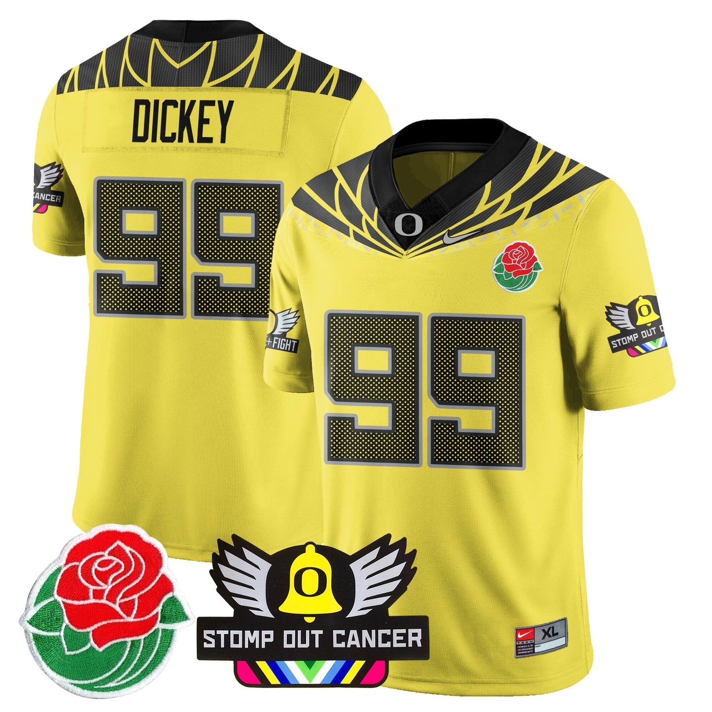 ORE 2024 Rose Bowl Jersey N1 - All Stitched