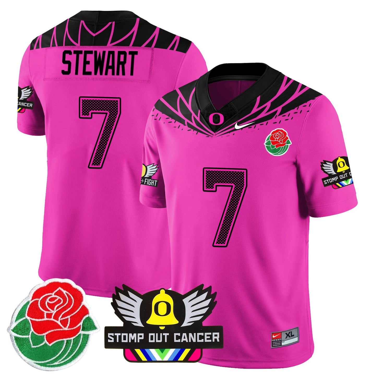 ORE 2024 Rose Bowl Jersey N1 - All Stitched