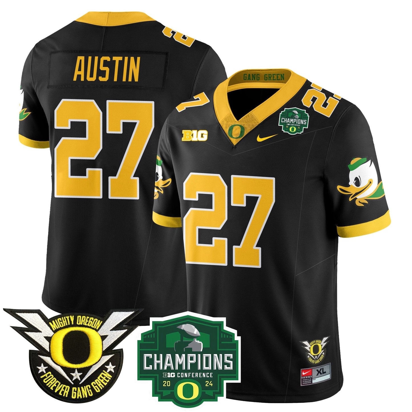 ORE 2024 Big Ten Champions Jersey - All Stitched