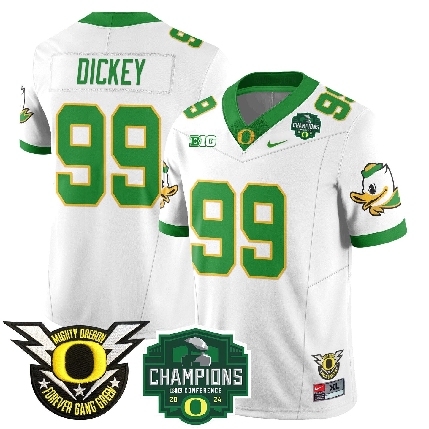 ORE 2024 Big Ten Champions Jersey - All Stitched