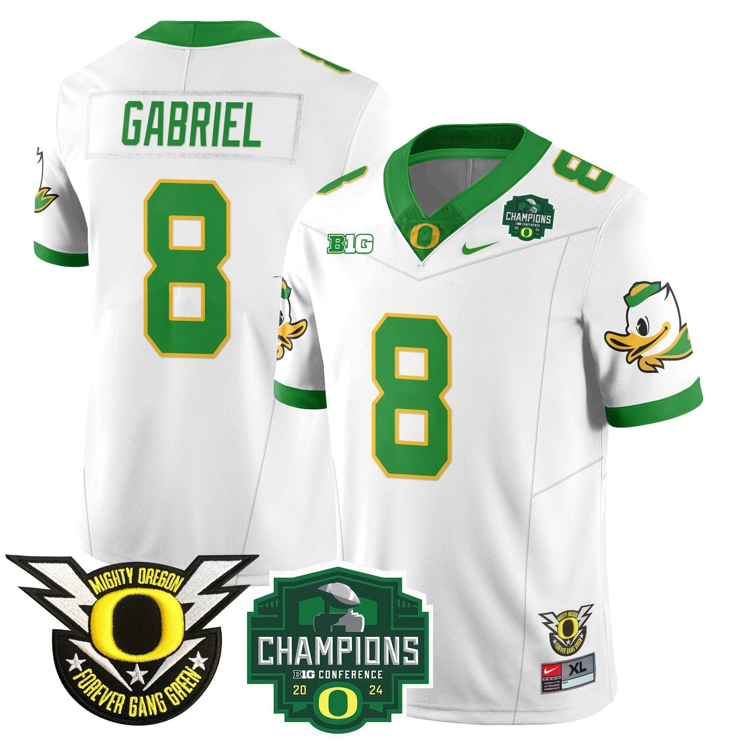 ORE 2024 Big Ten Champions Jersey - All Stitched