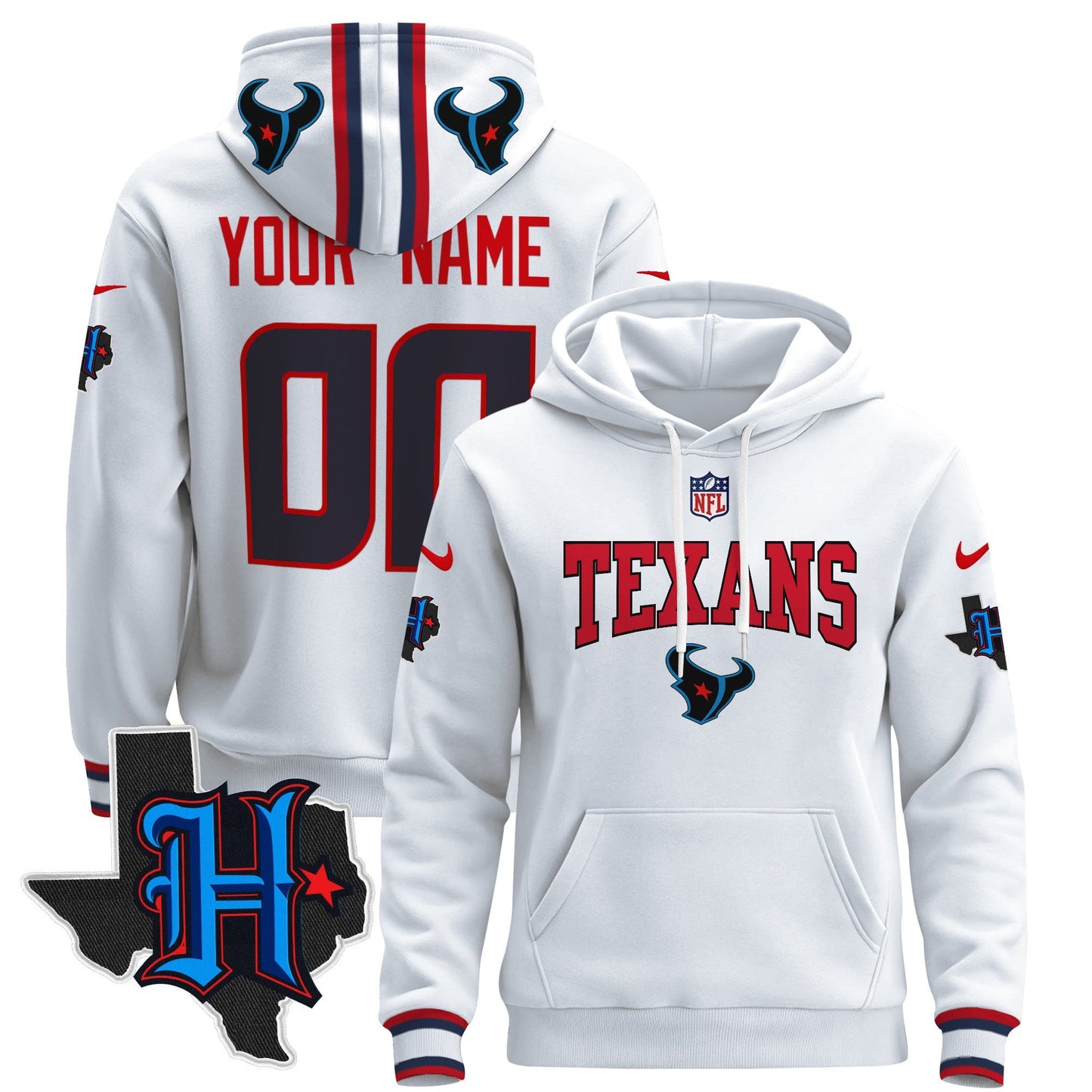 HOU 2024 Custom Pullover Hoodie V3