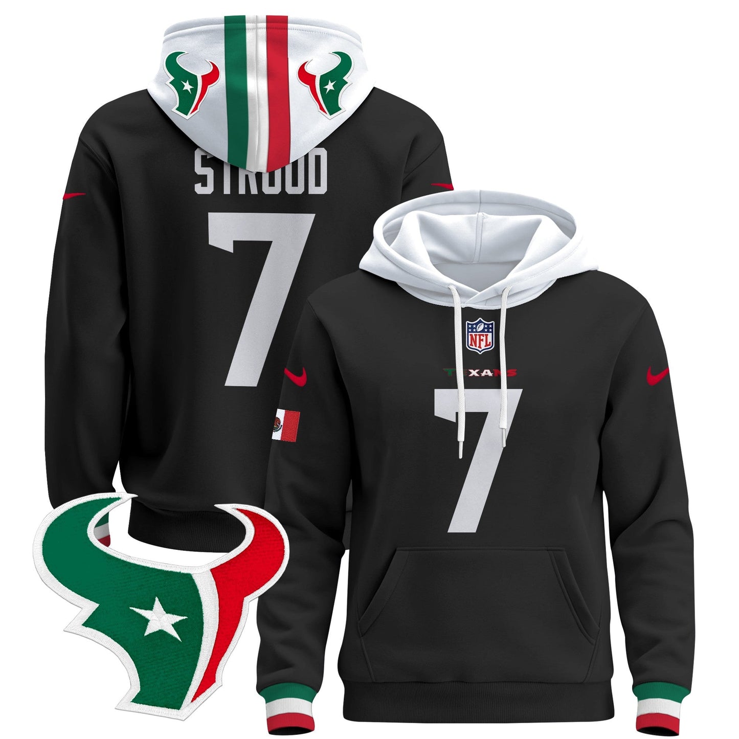 HOU Mexico 2024 Pullover Hoodie