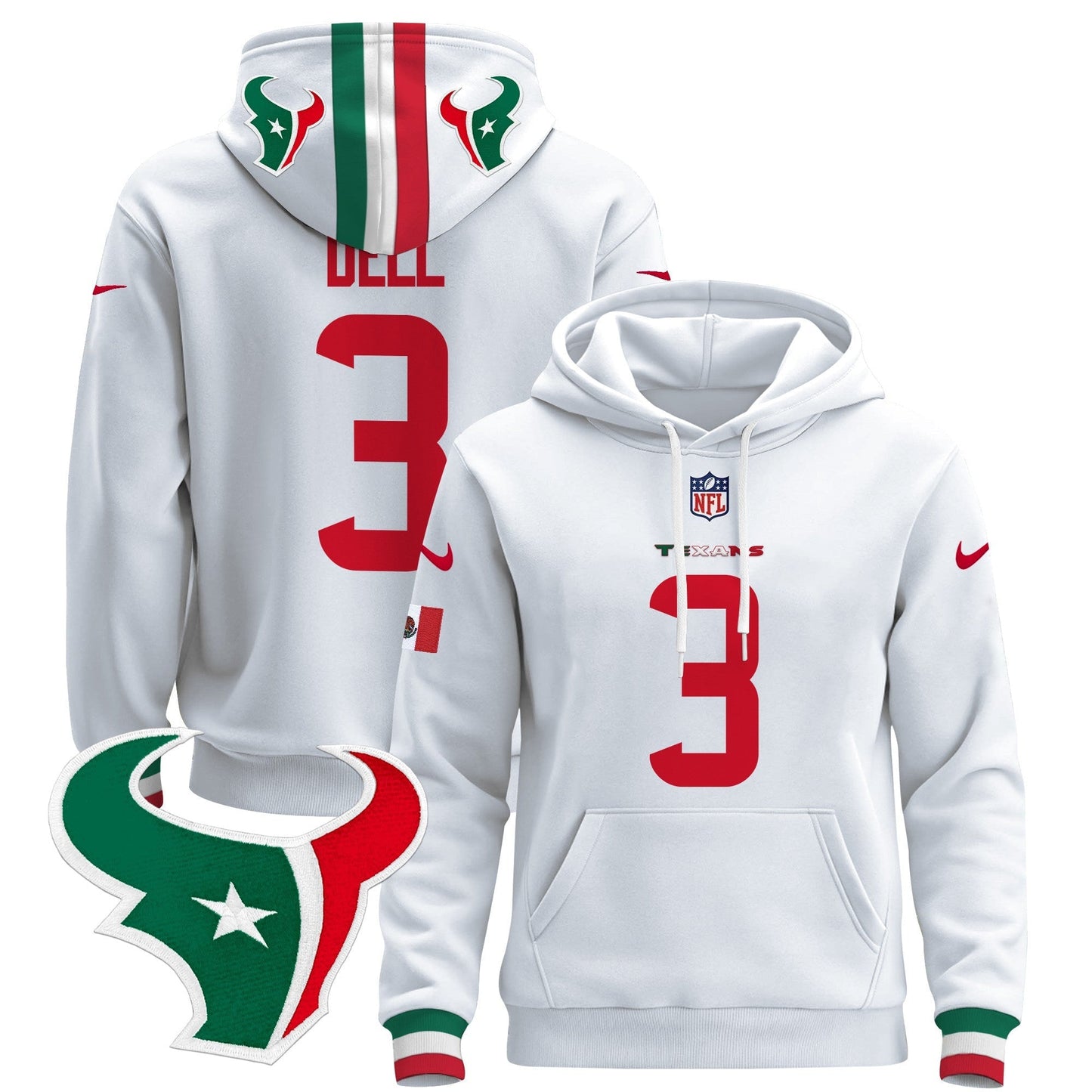 HOU Mexico 2024 Pullover Hoodie