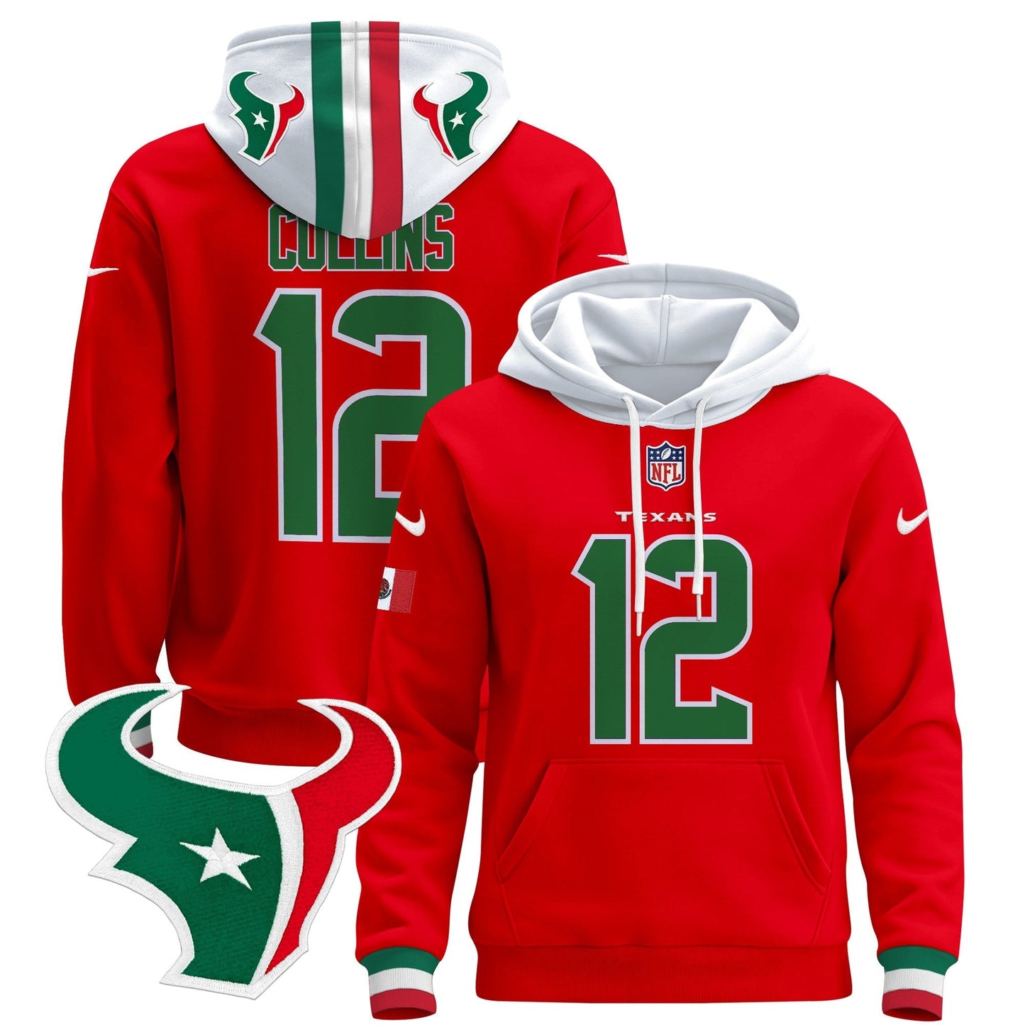 HOU Mexico 2024 Pullover Hoodie